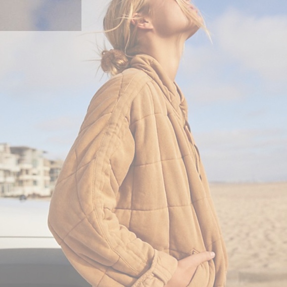 free people Jackets & Blazers - FREE PEOPLE| Dolman Quilted Knit Jacket
